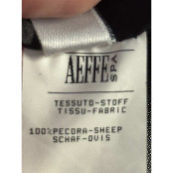 Ferretti Studio by Aeffe Italy Vintage 90s Leather Pants Women’s 8 - Picture 5 of 7